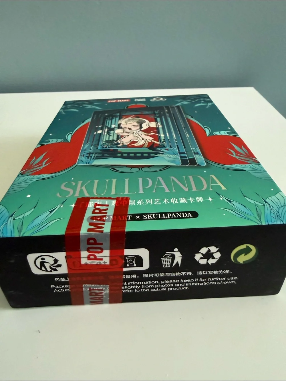 Pop Mart SKULLPANDA The Mirage Series Art Collection Card Confirmed Blind Box
